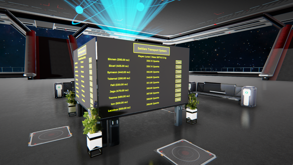 Settlers MyDU Alioth Spaceport